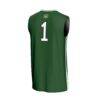 #1 Ohio Bobcats GameDay Greats Unisex Lightweight Collegiate Basketball Fashion Jersey - Green - Detail View
