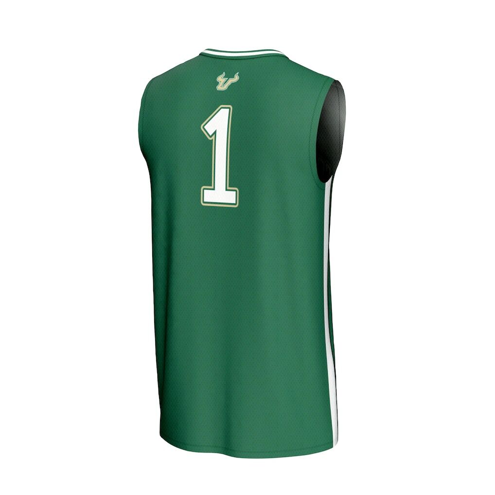 #1 South Florida Bulls GameDay Greats Unisex Lightweight Collegiate Basketball Fashion Jersey