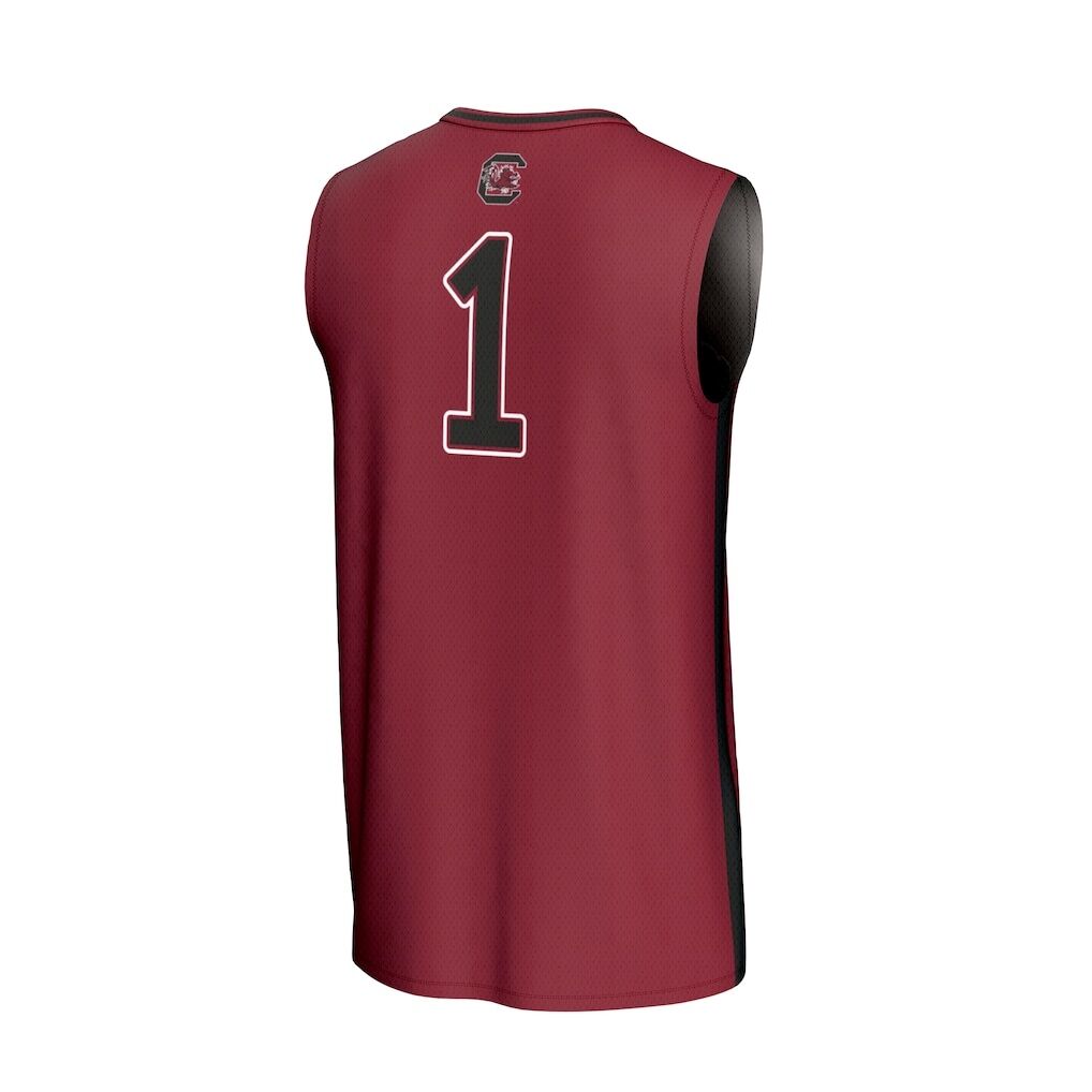 #1 South Carolina Gamecocks GameDay Greats Youth Lightweight Collegiate Basketball Fashion Jersey - Garnet