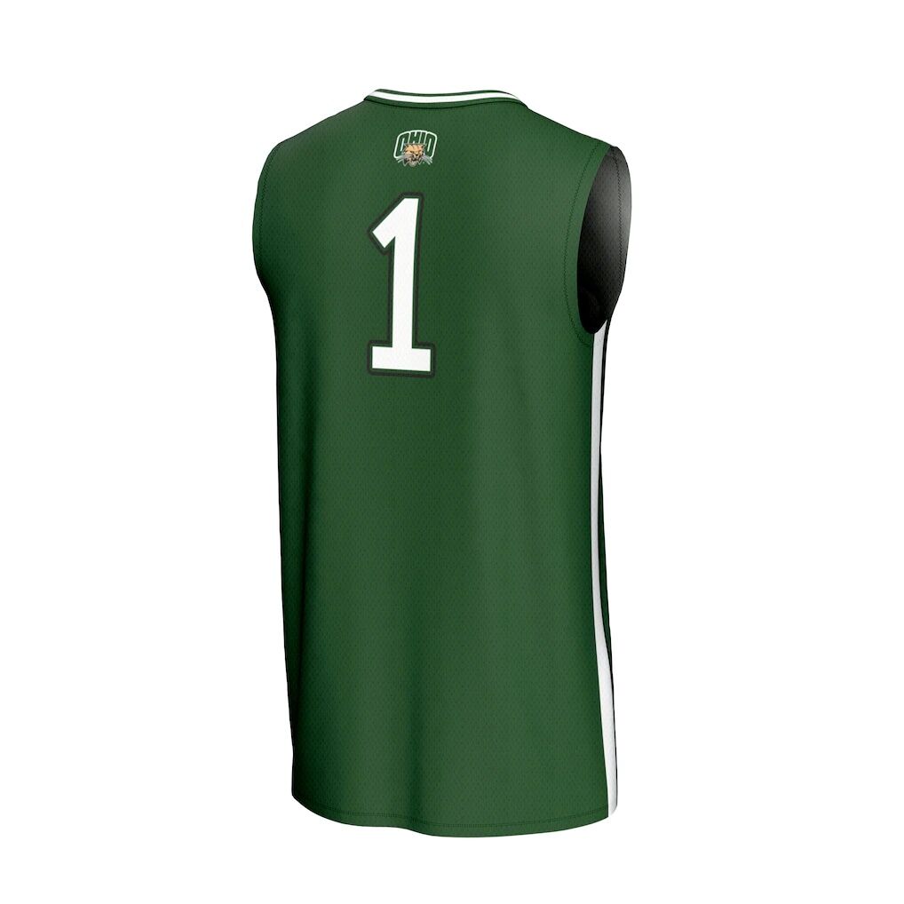 #1 Ohio Bobcats GameDay Greats Youth Lightweight Collegiate Basketball Fashion Jersey