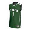 #1 Ohio Bobcats GameDay Greats Youth Lightweight Collegiate Basketball Fashion Jersey - Green - Side View