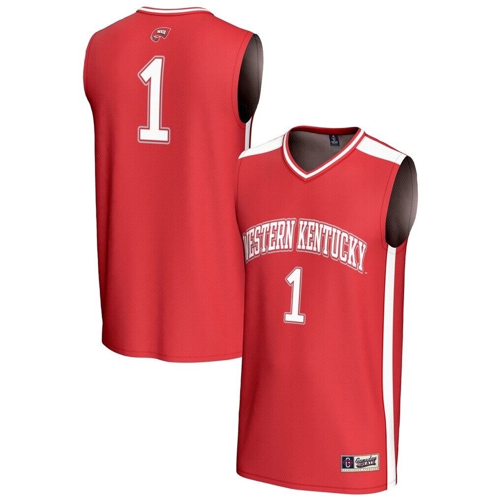 #1 Western Kentucky Hilltoppers GameDay Greats Youth Lightweight Collegiate Basketball Fashion Jersey