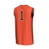 #1 Oregon State Beavers GameDay Greats Youth Lightweight Collegiate Basketball Fashion Jersey - Orange - Detail View