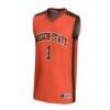 #1 Oregon State Beavers GameDay Greats Youth Lightweight Collegiate Basketball Fashion Jersey - Orange - Side View
