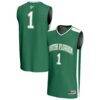 #1 South Florida Bulls GameDay Greats Youth Lightweight Collegiate Basketball Fashion Jersey - Green - Front View