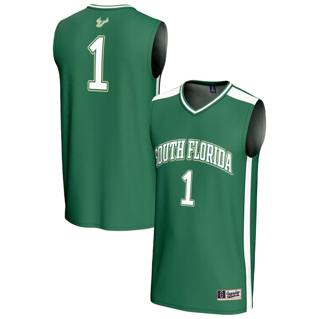 #1 South Florida Bulls GameDay Greats Youth Lightweight Collegiate Basketball Fashion Jersey