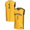#1 Missouri Tigers GameDay Greats Youth Lightweight Collegiate Basketball Fashion Jersey - Gold - Front View