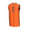 #1 Oklahoma State Cowboys GameDay Greats Youth Lightweight Collegiate Basketball Fashion Jersey - Orange - Detail View