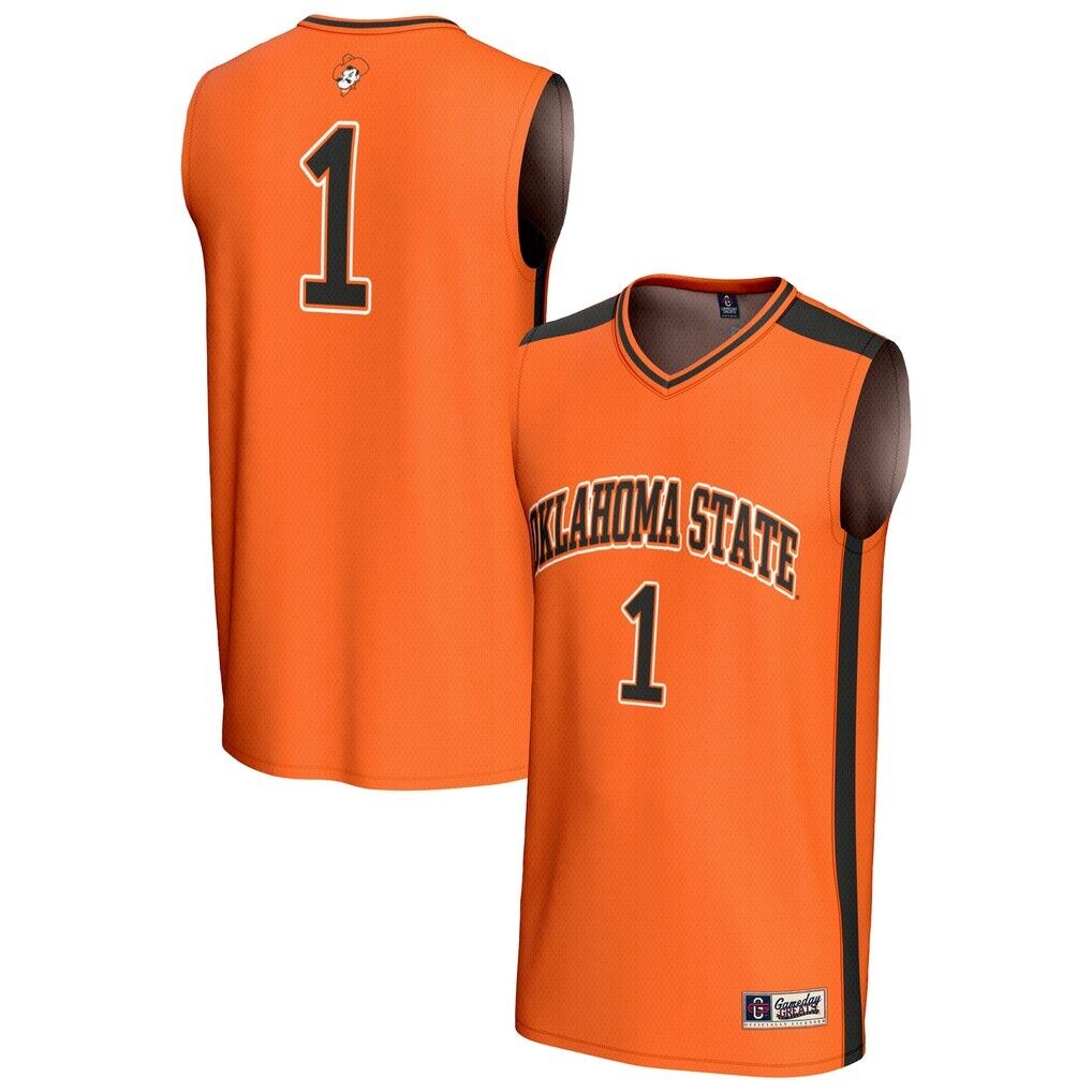 #1 Oklahoma State Cowboys GameDay Greats Youth Lightweight Collegiate Basketball Fashion Jersey