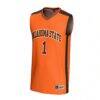 #1 Oklahoma State Cowboys GameDay Greats Youth Lightweight Collegiate Basketball Fashion Jersey - Orange - Side View