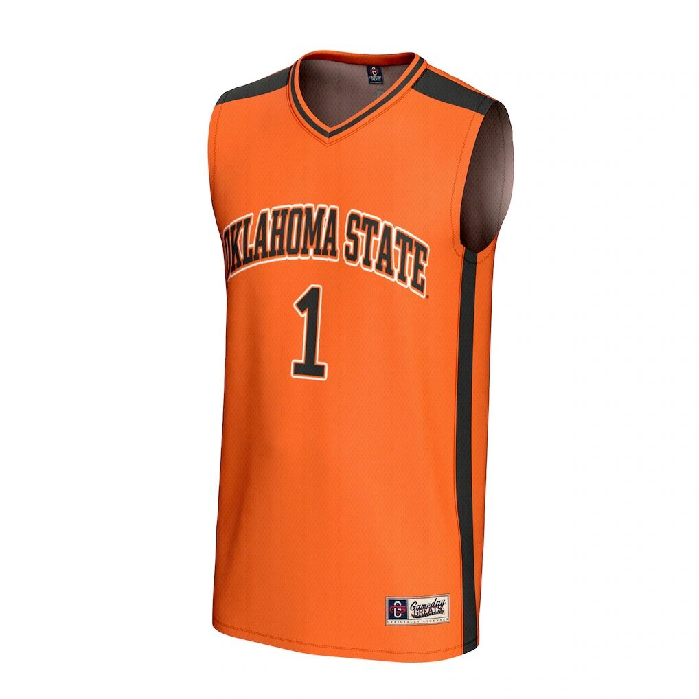 #1 Oklahoma State Cowboys GameDay Greats Youth Lightweight Collegiate Basketball Fashion Jersey