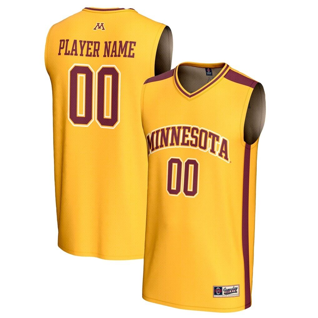 Minnesota Golden Gophers GameDay Greats Unisex NIL Pick-A-Player Lightweight Men's Basketball Fashion Jersey