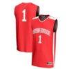 #1 Western Kentucky Hilltoppers GameDay Greats Unisex Lightweight Collegiate Basketball Fashion Jersey - Red - Front View