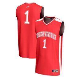 #1 Western Kentucky Hilltoppers GameDay Greats Unisex Lightweight Collegiate Basketball Fashion Jersey - Red - Front View