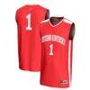 #1 Western Kentucky Hilltoppers GameDay Greats Youth Lightweight Collegiate Basketball Fashion Jersey - Red - Front View
