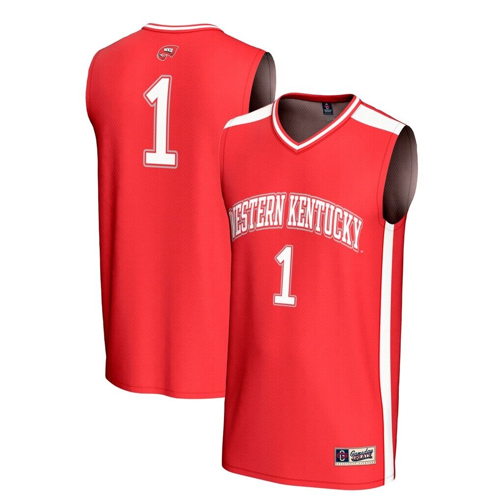 #1 Western Kentucky Hilltoppers GameDay Greats Youth Lightweight Collegiate Basketball Fashion Jersey