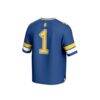 #1 North Carolina A&T Aggies GameDay Greats Lightweight Collegiate Football Fashion Jersey - Navy - Detail View