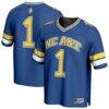 #1 North Carolina A&T Aggies GameDay Greats Lightweight Collegiate Football Fashion Jersey - Navy - Front View