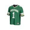 #1 South Florida Bulls GameDay Greats Lightweight Collegiate Football Fashion Jersey - Green - Side View