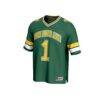 #1 NDSU Bison GameDay Greats Lightweight Collegiate Football Fashion Jersey - Green - Side View