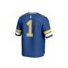 #1 North Carolina A&T Aggies GameDay Greats Youth Lightweight Collegiate Football Fashion Jersey - Navy - Detail View