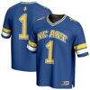 #1 North Carolina A&T Aggies GameDay Greats Youth Lightweight Collegiate Football Fashion Jersey - Navy - Front View
