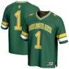#1 NDSU Bison GameDay Greats Youth Lightweight Collegiate Football Fashion Jersey - Green - Front View
