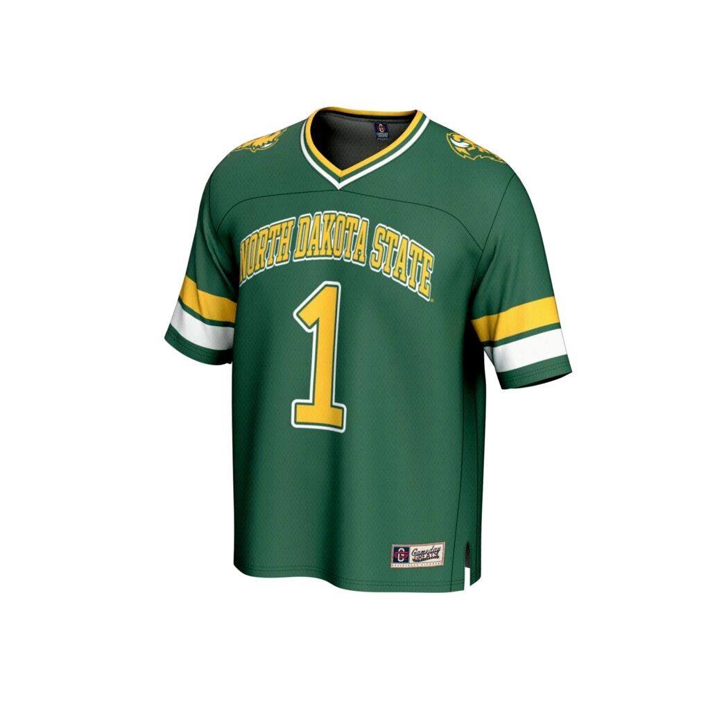 #1 NDSU Bison GameDay Greats Youth Lightweight Collegiate Football Fashion Jersey