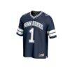 #1 Penn State Nittany Lions GameDay Greats Youth Lightweight Collegiate Football Fashion Jersey - Navy - Side View
