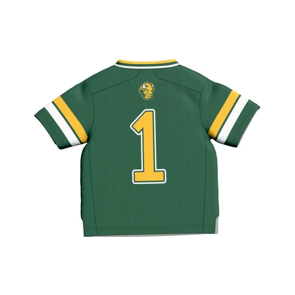 #1 NDSU Bison GameDay Greats Toddler Lightweight Collegiate Football Fashion Jersey