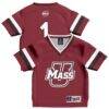 #1 UMass Minutemen GameDay Greats Toddler Lightweight Collegiate Football Fashion Jersey - - Front View
