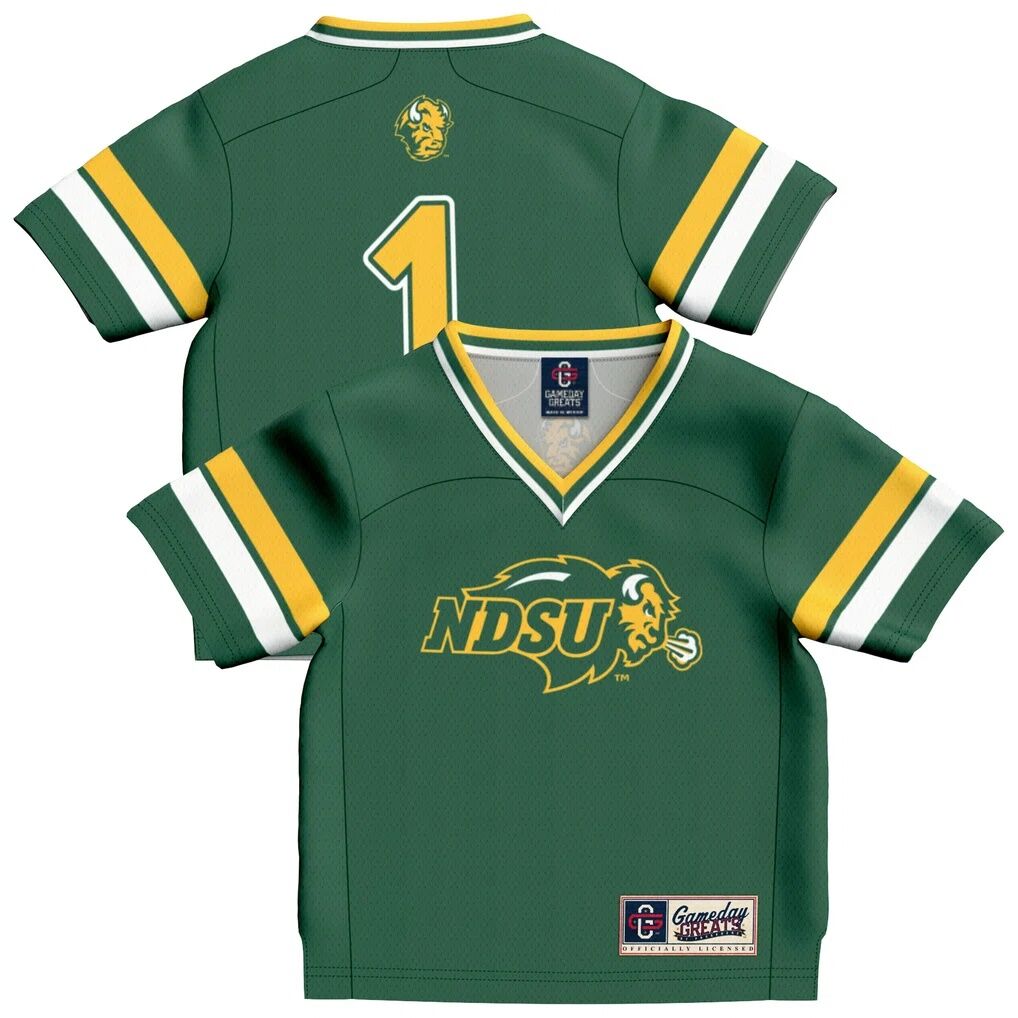 #1 NDSU Bison GameDay Greats Infant Lightweight Collegiate Football Fashion Jersey