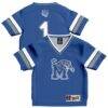 #1 Memphis Tigers GameDay Greats Infant Lightweight Collegiate Football Fashion Jersey - - Front View