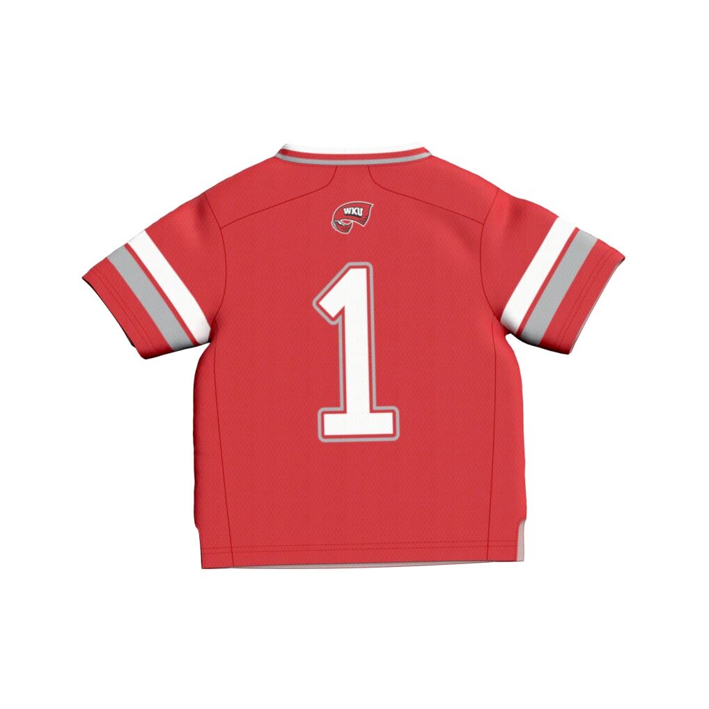 #1 Western Kentucky Hilltoppers GameDay Greats Infant Lightweight Collegiate Football Fashion Jersey