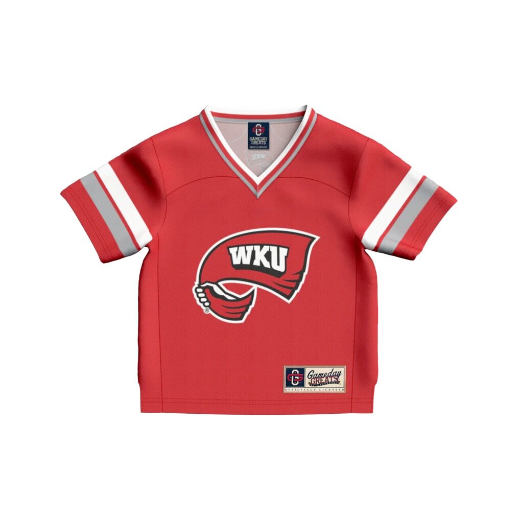 #1 Western Kentucky Hilltoppers GameDay Greats Infant Lightweight Collegiate Football Fashion Jersey