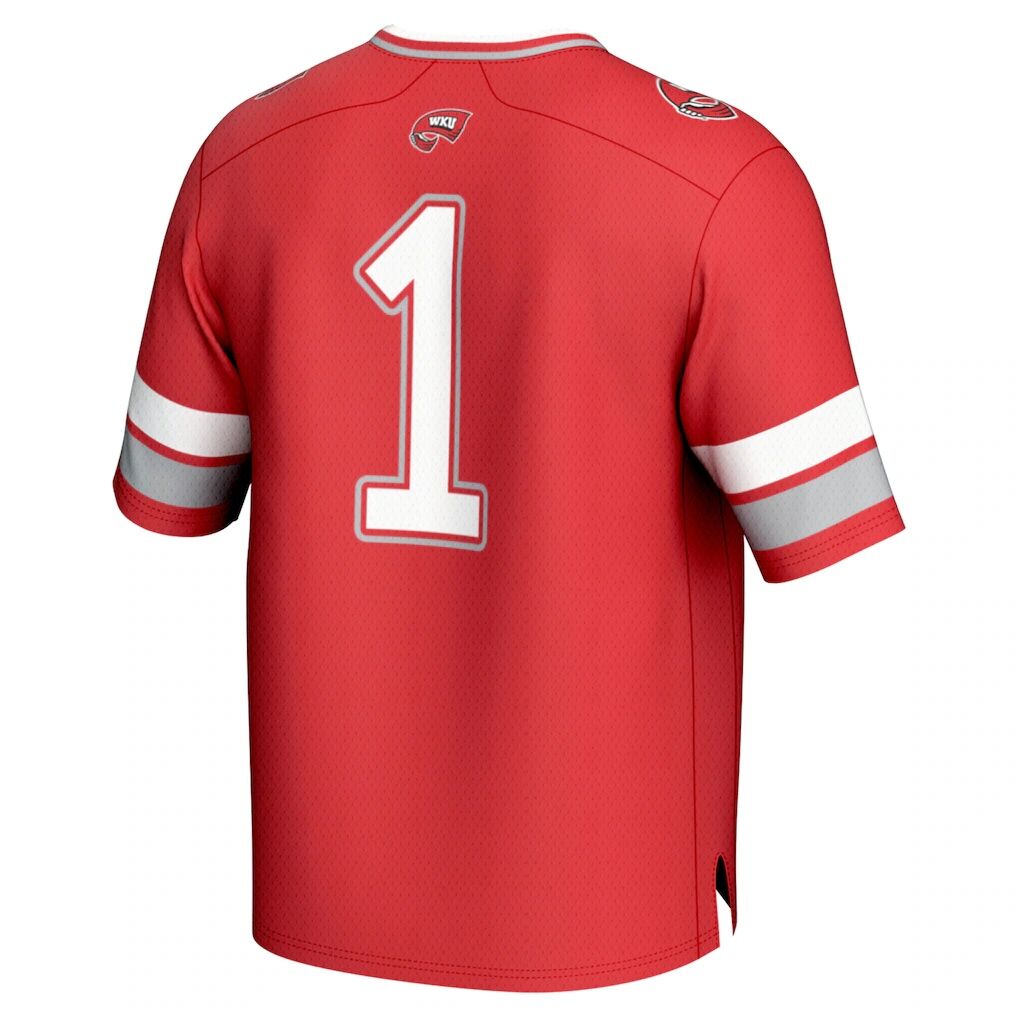 #1 Western Kentucky Hilltoppers GameDay Greats Unisex Lightweight Collegiate Football Fashion Jersey