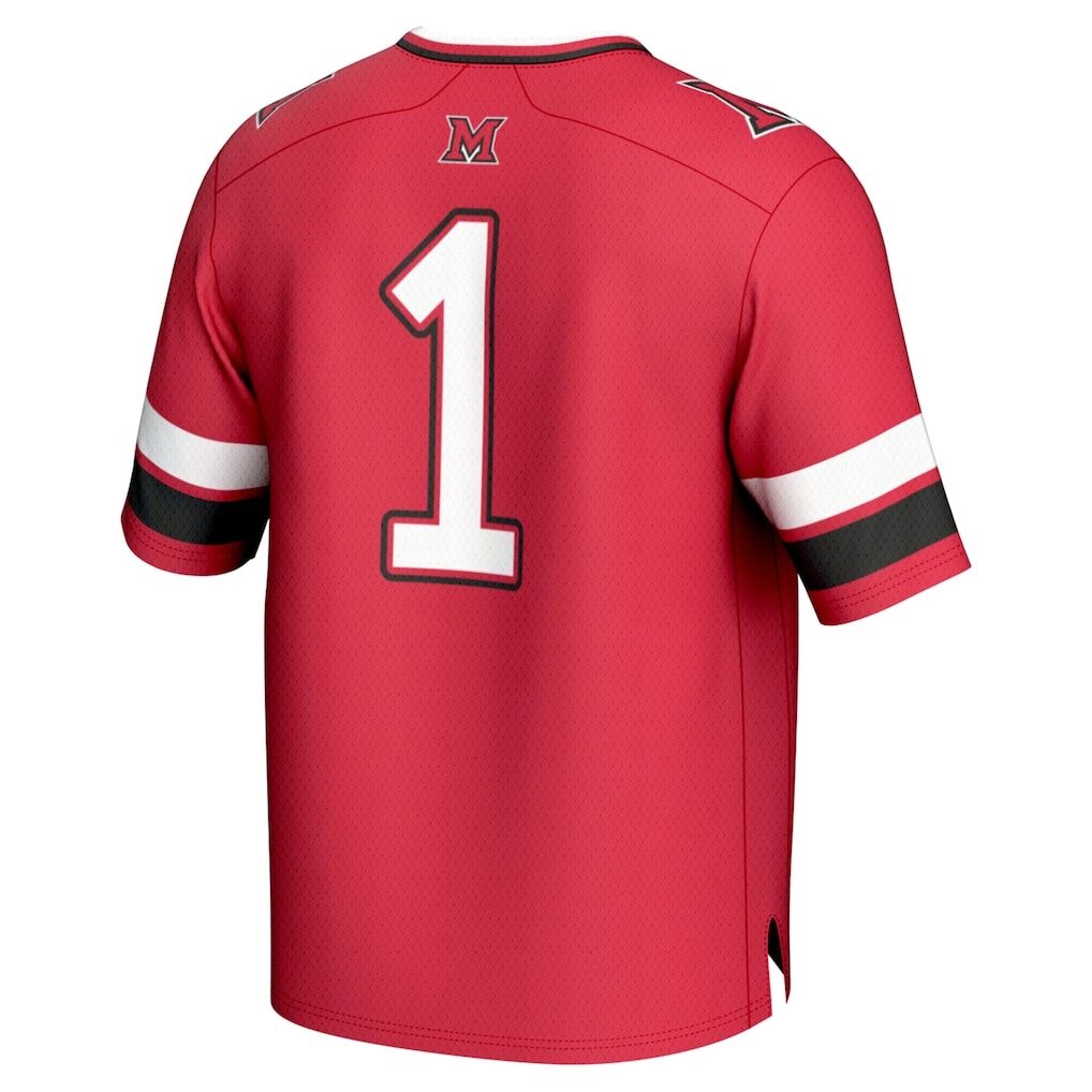 #1 Miami University RedHawks GameDay Greats Unisex Lightweight Collegiate Football Fashion Jersey