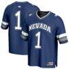 #1 Nevada Wolf Pack GameDay Greats Unisex Lightweight Collegiate Football Fashion Jersey - Navy - Front View