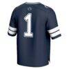 #1 Penn State Nittany Lions GameDay Greats Unisex Lightweight Collegiate Football Fashion Jersey - Navy - Detail View