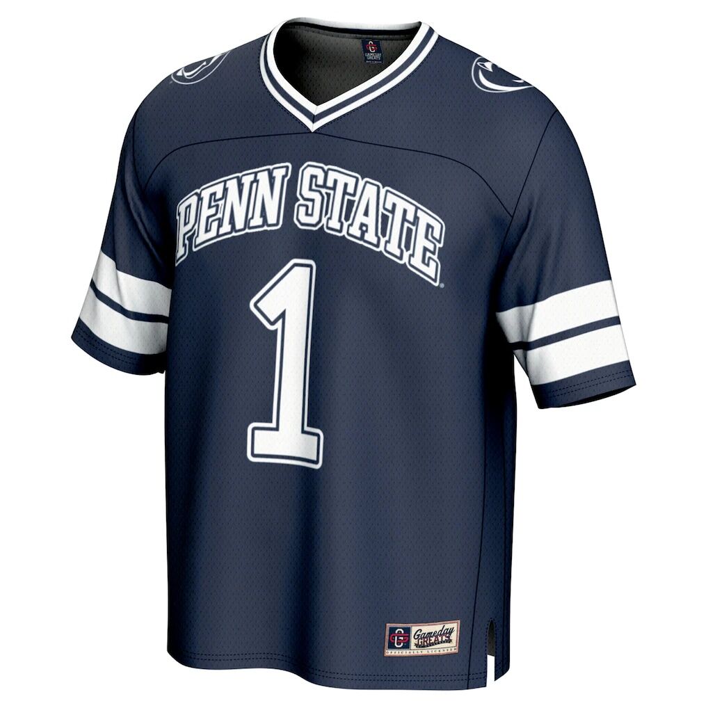 #1 Penn State Nittany Lions GameDay Greats Unisex Lightweight Collegiate Football Fashion Jersey