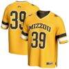 #39 Missouri Tigers GameDay Greats Lightweight Collegiate Football Fashion Jersey - Gold - Front View