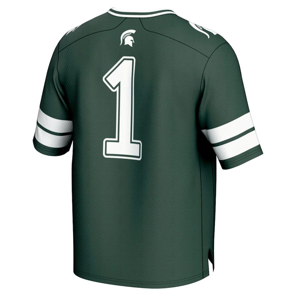 #1 Michigan State Spartans GameDay Greats Unisex Lightweight Collegiate Football Fashion Jersey