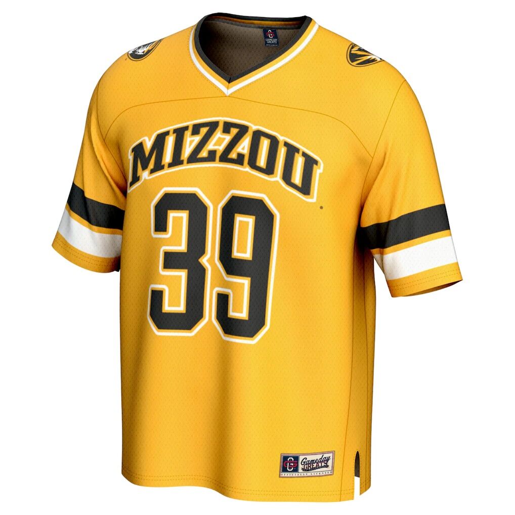 #39 Missouri Tigers GameDay Greats Youth Lightweight Collegiate Football Fashion Jersey