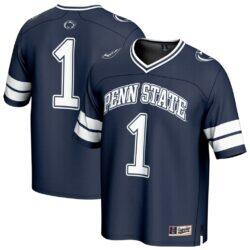 #1 Penn State Nittany Lions GameDay Greats Youth Lightweight Collegiate Football Fashion Jersey - Navy - Front View