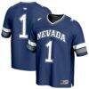 #1 Nevada Wolf Pack GameDay Greats Youth Lightweight Collegiate Football Fashion Jersey - Navy - Front View