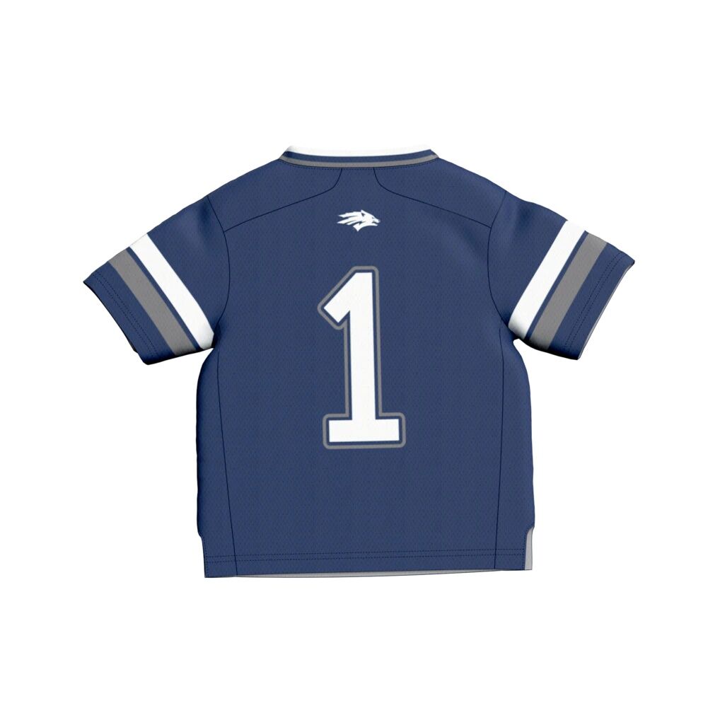 #1 Nevada Wolf Pack GameDay Greats Toddler Lightweight Collegiate Football Fashion Jersey