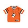 #1 Oklahoma State Cowboys GameDay Greats Toddler Lightweight Collegiate Football Fashion Jersey - Orange - Side View