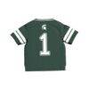 #1 Michigan State Spartans GameDay Greats Toddler Lightweight Collegiate Football Fashion Jersey - Green - Detail View