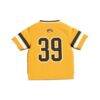 #39 Missouri Tigers GameDay Greats Toddler Lightweight Collegiate Football Fashion Jersey - Gold - Detail View