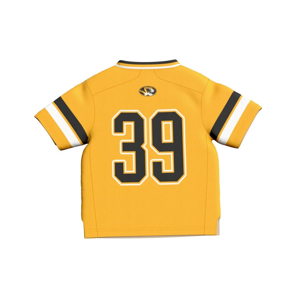 #39 Missouri Tigers GameDay Greats Toddler Lightweight Collegiate Football Fashion Jersey